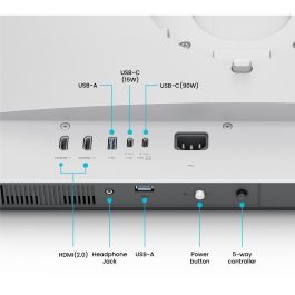 BenQ MA320U Monitor 31.5" 4K UHD IPS USB-C HDMI DP Ajuste Altura Pivote Color Plata