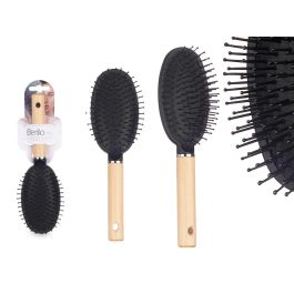 Berilo Cepillo Cabello Ovalado Mango Madera 7x25.5x4 cm (24 Unidades) Precio: 34.89000031. SKU: B1JDYJC85A