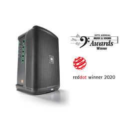 JBLPRO Eon One Compact Altavoz Portátil Profesional, Woofer de 8 Pulgadas, 112 dB, 17.6 lbs, Bluetooth, Mezclador Integrado