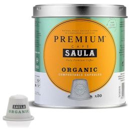 Cápsulas de Café con Estuche Saula COMPOSTABLE ECOLOGICO (20 Unidades) Precio: 10.6900002. SKU: B15EFZFPJB