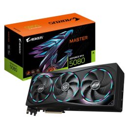 Gigabyte ASU4719331355586 Tarjeta Gráfica AORUS GeForce RTX 5080 MASTER 16 GB Gigabyte ASU4719331355586 Tarjeta Gráfica AORUS GeForce RTX 5080 MASTER 16 GB