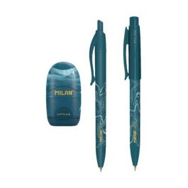 Milan Serie Lava Set de Escritura con Bolígrafo P1 Azul, Portaminas PL1 0.5 y Afilaborra Capsule - Ideal para Regalo Precio: 6.50000021. SKU: B19ZE67QX3