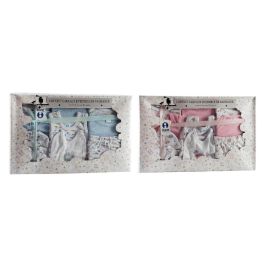 Bebe Baby DKD Home Decor Rosa Blanco 24 x 32 cm Set de 11 (2 Unidades)