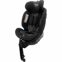 BBGO BBG8437027499098 Silla Coche Giratoria Blissrider I-SIZE 40-150 cm ISOFIX Bebé Nacimiento a 12 Años Negro Gris Piel Sintética