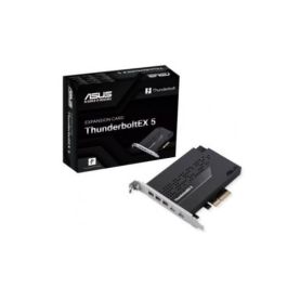 ASUS ThunderboltEX 5 Tarjeta de Expansión PCIe 4.0 con Controlador Intel JHL9580 Thunderbolt 5, Mini DisplayPort, USB 2.0, Resolución 7680x4320 Precio: 221.49999971. SKU: B1FRQRLS6F