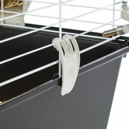 Ferplast FER8010690092546 Jaula Casita 80 78 x 48 x 50 cm Negra Ferplast FER8010690092546 Jaula Casita 80 78 x 48 x 50 cm Negra