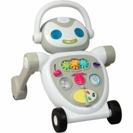 Bambisol Andador para Bebé Nono el Robot de 10 a 36 meses Parlante Musical Juegos Electrónicos Interactivos Blanco