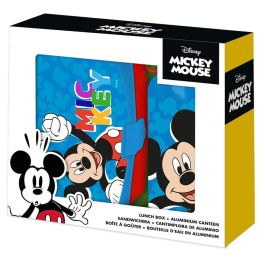 KIDS LICENSING Cantimplora y Sandwichera Mickey Disney 22,5x21x7cm