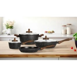 Sartén Smile MGK-24 Madera Ø 24 cm Ø 16 cm Aluminio