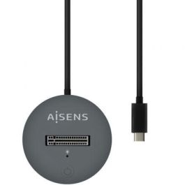 AISENS - USB-C DOCK M.2 (NGFF) ASUC-M2D014-GR SATA/NVME A USB3.1 GEN2, GRIS