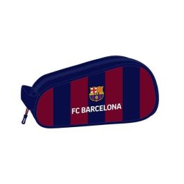 Zapatillero de Viaje F.C. Barcelona Granate Azul marino 34 x 15 x 18 cm