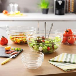 Luminarc Lavafrutas Vidrio Templado Apilable 14 cm Transparente, Apto Microondas y Lavavajillas, Fabricado en Francia Luminarc Lavafrutas Vidrio Templado Apilable 14 cm Transparente, Apto Microondas y Lavavajillas, Fabricado en Francia