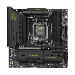 MSI Placa Base MAG B850M MORTAR WiFi AMD AM5 B850 4 DDR5 256GB WiFi 7 Bluetooth 5.4 5G LAN Micro ATX 911-7E61-001