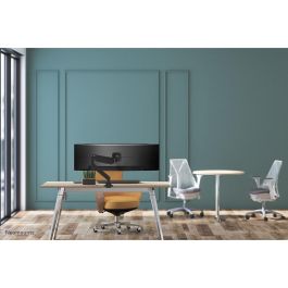 Neomounts NM-D775BLACKPLUS Soporte de Escritorio para Monitores de 10-49" (124 cm) hasta 18 kg, Resorte de Gas, Negro