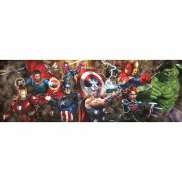 Clementoni Puzzle Panorama Marvel 1000pzs 98x33cm