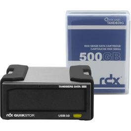 Tandberg Data 8863-RDX Unidad Externa RDX QuikStor USB3+ 500GB Cartridge Precio: 363.49999983. SKU: S55139534