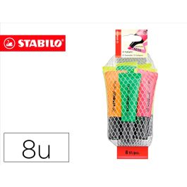 Stabilo Rotulador Neon 72 Blister 8 Unidades Colores Surtidos Fluorescente 2/5 mm Precio: 4.49999968. SKU: B188NZNMH9