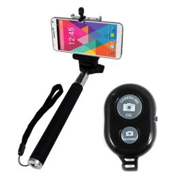 Phoenix technologies Phcontrolstick Mando Inalambrico Bluetooth Universal con Disparador para Selfies Compatible Android iOS