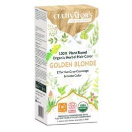 CULTIVATORS Tinte Orgánico Rubio Dorado 100gr. Certificado Ecocert, 100% Cobertura Canas, Vegano Precio: 12.50000059. SKU: B15KG9RJDA