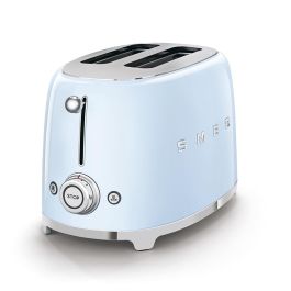 Smeg Tostadora 2X2 Estilo 50s Azul TSF01PBEU Precio: 133.50000059. SKU: S7601931