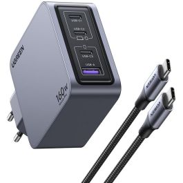 Ugreen Nexode Pro 160W Cargador GaN con Cable USB-C
