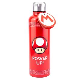Redstring Botella Power Up Paladone PP5807NN Super Mario 500 ml Negro, Rojo, Blanco