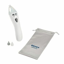 Beaba BEA1699584529651 Aspirador nasal eléctrico portátil para bebés Aspidoo White