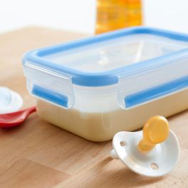 Emsa 513576 Aufschnittbox-System Contenedor de Alimentos con Tapa, 0.6 Litros