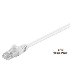 MicroConnect Cable de Red CAT5e U/UTP 1m Blanco VALUEPACK (10 piezas) para Router/Módem/Switch, Conexión Red Hogar/Oficina Precio: 7.69000012. SKU: B1KF2Q74WG