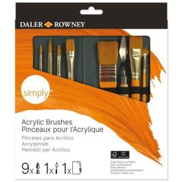 Pincel Daler Rowney Simply Acrilico Mango Corto Estuche Cremallera De 10 Precio: 16.239894. SKU: B1GR3573MQ