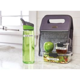 Dymo S0721620 Etiquetas LetraTag Plástico Negro sobre Amarillo 12 mm x 4 m