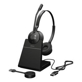 Jabra Auriculares Inalámbricos Engage 55 SE Stereo Link400a UC con Estación de Carga, Binaurales para Oficina/Centro de Llamadas, Color Negro Precio: 284.50000007. SKU: B1HXEHY3MR