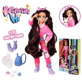 Simba SMO4006592097110 Kawaii Hi Lucy Muñeca a partir de 3 años