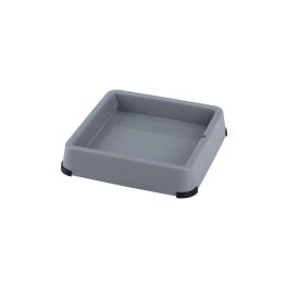 Lickimat Keeper Soporte Resistente para Alfombras LickiMat Perro Antivuelco Anti-Mordiscos Apto Lavavajillas Microondas Congelador Gris