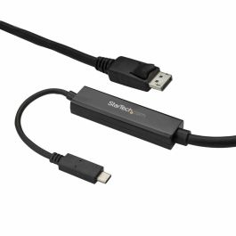 Adaptador USB C a DisplayPort Startech CDP2DPMM3MB 3 m Negro Precio: 45.9917249. SKU: B1DW8PAMZ7