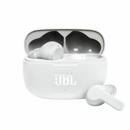 Auriculares Bluetooth con Micrófono JBL JBLW200TWSWHT Blanco Auriculares Bluetooth con Micrófono JBL JBLW200TWSWHT Blanco