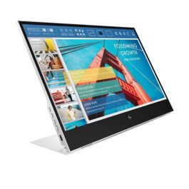 HP E14 G4 Monitor Portátil con Conexión USB-C, Pantalla Extra Brillante y Soporte Abatible para Máxima Productividad y Trabajo Flexible