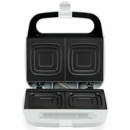 Orbegozo Sandwichera SW 4915 800W para 4 Sándwiches Placas Antiadherentes Fácil Limpieza