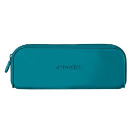 Estuche Portatodo Antartik Prisma Silicona Soft Rectangular 185x50x75 mm Azul Turquesa