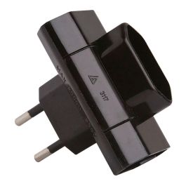 Clavija triple lateral 2p 10a 250 v~ negra Precio: 2.78999985. SKU: B1HFX3YHB8