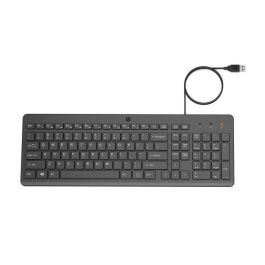 HP Teclado USB HP 150 Wired Plug-and-Play - Negro