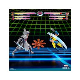 HASBRO Blister 2 Figuras Wolverine & Silver Samurai Gameverse Marvel Legends Articuladas 15cm con 9 Accesorios