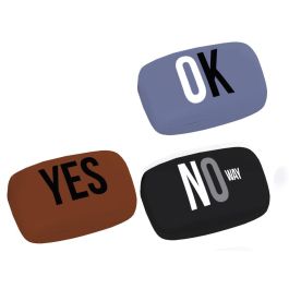DKD Home Decor Funda Gafas Moderno Azul Negro Colores Surtidos - Pack 12 Unidades de PU y Metal - 16x7x5.5cm Precio: 17.14086. SKU: B1DARWVCNR