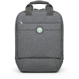 Port Designs Yosemite Eco Mochila para Portátil 13-14" (35.6 cm) Gris - Fabricada con Materiales Reciclados, con Protector de Lluvia