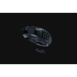 Razer Naga V2 Pro - Ratón Gaming Inalámbrico con 3 Placas Laterales Intercambiables, hasta 12 Botones Programables, Negro