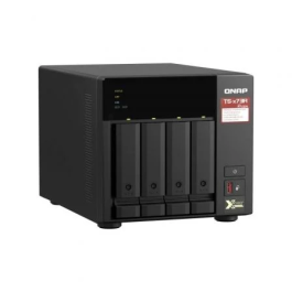 QNAP TS-473A NAS-Server Torre Ryzen Procesador V1500B 8 GB DDR4