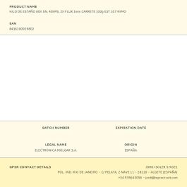 Nimo Hilo de estaño 60% Sn, 40% Pb, 2% Flux 1mm Carrete 100g est 107