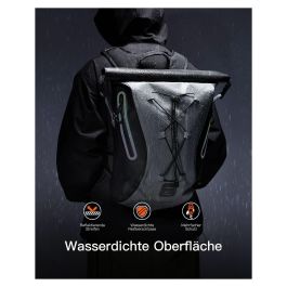 Inateck BP06003 Mochila para portátil Gris/Negro 25-30L Resistente al Agua para Senderismo Unisex Adulto