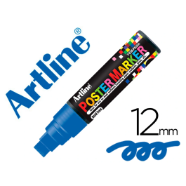 Artline EPP-12 Rotulador Poster Marker Punta Redonda 12 mm Color Azul Precio: 6.50000021. SKU: B1AXTX7TCM
