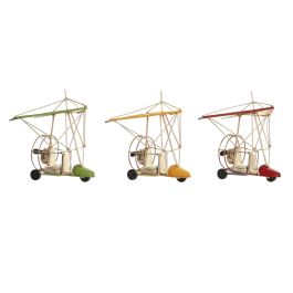 DKD Home Decor Vehículo Decoración Vintage Amarillo Verde Metal 18.5 x 25 x 32 cm (3 Unidades) Precio: 46.58999972. SKU: S3040871